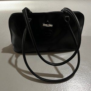 Black Longchamp Shoulder Bag